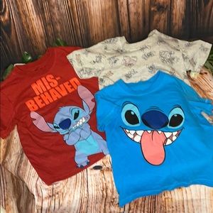 Disney Stitch Shirts Bundle